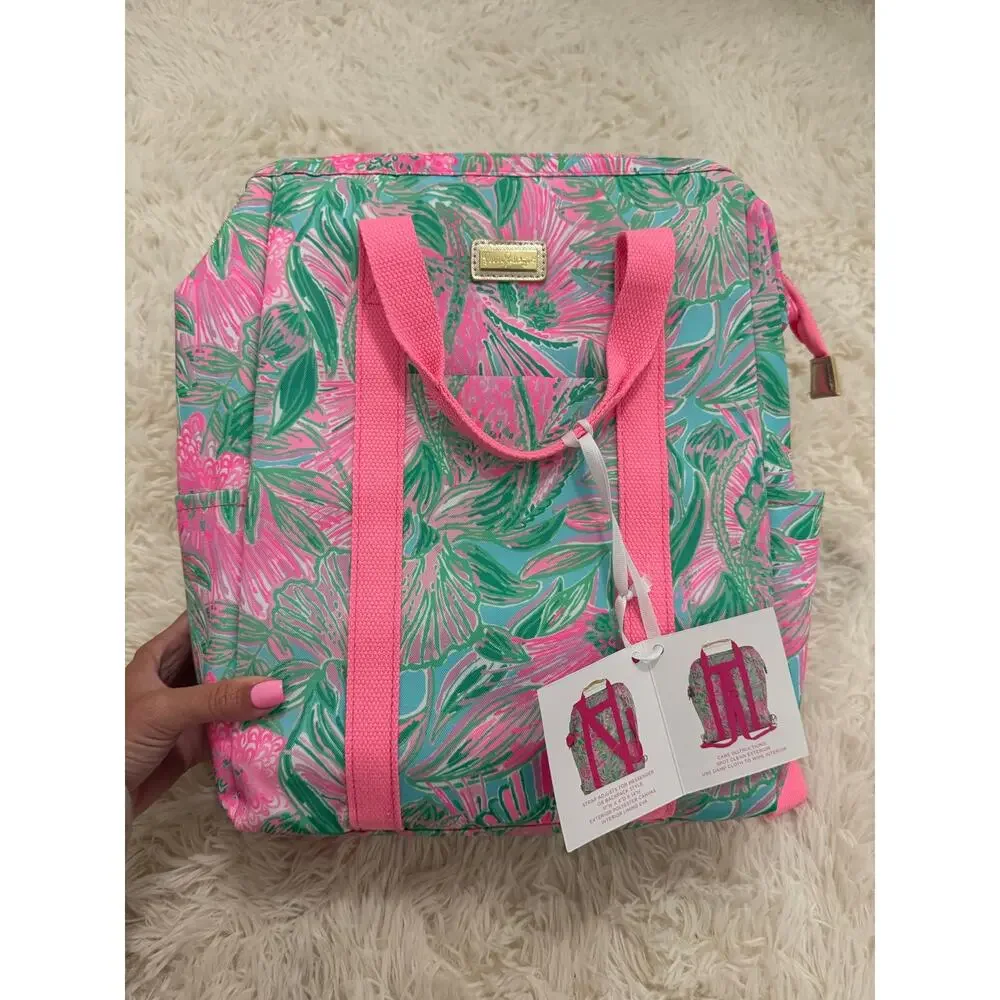 NWT Lilly Pulitzer Backpack Cooler Coming in Hot